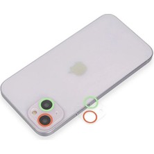 Egecen iPhone 13 Renkli Kamera Lens Koruma Cam - YEŞIL-PEMBE-(5796) - ECR4474-7764