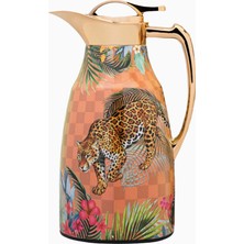 Roomours Leopard Gold Termos 1 Litre