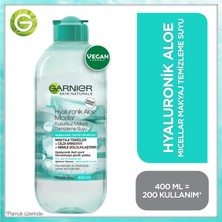 Hype Store Skin Naturals Micellar Hyaluronik Aloe Kusursuz Makyaj Temizleme Suyu (400 Ml)