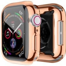 Sergen Reklam Ally Apple Watch 7-8 45MM 360 Koruma Ultra Slim Silikon KILIF-(5775) - SE002E-6CMSG2