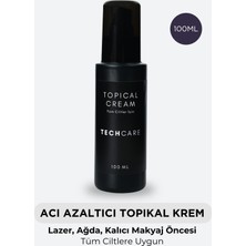 Tech Care Topikal Krem Lazer Epilasyon Ağda Dolgu Prp Kalıcı Makyaj 100ML
