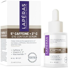 Hype Store Lapéras 5% Caffein 2% Vitamin C Under Eye Serum, Aydınlatıcı Göz Serumu, 30 ml