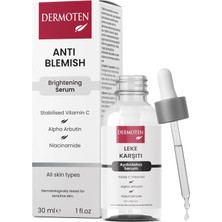 Hype Store Dermoten Leke Karşıtı, Aydınlatıcı C Vitaminli Cilt Bakım Serumu 30 ml