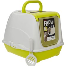 Hype Store Moderna Flip Kapalı Kedi Tuvaleti Sarı - 50CM