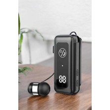 Sergen Reklam Kablolu Bluetooth Kulaklık Kulak Içi Stereo Mikrofonlu Dijital Göstergeli - SE002E-6DDOP9