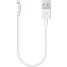 Hype Store Minicable 30CM iPhone ile Uyumlu Şarj Kablosu - Beyaz (2DK7512B)