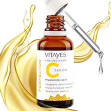 Hype Store Vitayes Perfector C Vitamin%10 Hyalüronik Asit Cilt Tonu Eşitleyici Leke Karşıtı Aydınlatıcı Nemlend