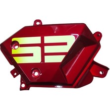 Yuki Hammer 125 - Dış Dizlik Sol Kırmızı