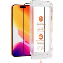 Grafent Aeroshield iPhone 17 Ekran Koruyucu 0.33MM Alüminosilikat Aplikatörlü
