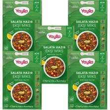 Yayla Salata Hazır Ekşi Miks 120 gr X5