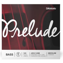 Hype Store D'addario J614 3/4m Prelude E Kontrabas Teli (Mi)