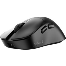 Hype Store Ajazz AJ179 V2 3 Modlu 1000Hz 12.000 Dpı Ergonomik Tasarım Paw 3311 Optik Sensör Mouse - (Siyah)