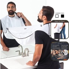 Hype Store Sakal Önlüğü Sakal Önlüğü - Erkekler Tıraş ve Düzeltme Için Sakal Saç Toplayıcı, Yapışmaz Sakal Pele