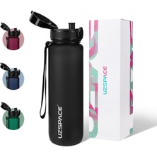 Hype Store Uzspace Spor Içecek Şişesi 500 ML/800 Ml/1 L, Sızdırmaz, Tritan ve Bisfenol A Içermez, Bisiklet, Fit