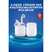 Sergen Reklam 2.nesil Yeni Model Tws Bluetooth Kulaklık Dokunmatik Kontrol Yüksek Ses Kaliteli - SE002E-6DFHT8