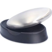 Hype Store Paslanmaz Sabun + Plastik Stand – 304 Kalite Çelik, Koku Giderici El Temizleme Sabunu, Balık, Soğan,