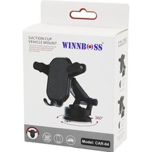 Go İthalat Araç - Oto Telefon Tutucu  360° Kademeli-Uzayan-Kısalan Kol  Vantuzlu - Oynar Baş ve Kollar (4832)