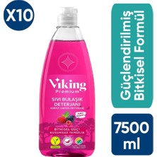 Viking Premium Bulaşık Deterjanı Orman Meyveleri 750 ml x 10 Adet