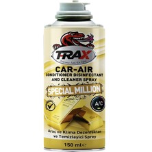 Aracınız Için En Iyisi T-Raxspecial Million Koku Bombası Araç Içi ve Klima Dezenfektan ve Temizleyici Sprey 150ML