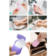 Privo Kağıt Seyahat Sabunu 20 Adet Suda Eriyen Taşınabilir Hijyenik Yaprak Sabun