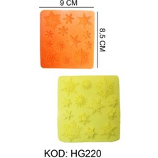 Pozitif Silikon Kalıp  Kartanesi 13 Lü HG-220