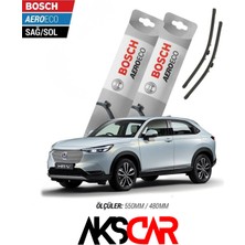 Akscar Bosch Aeroeco Honda Hr-V Silecek (2021-2025)