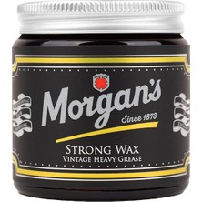 Hype Store Morgan's Strong Wax Vintage Heavy Grease - Zor Saçlara Özel Güçlü Tutuşlu Wax 120 ml