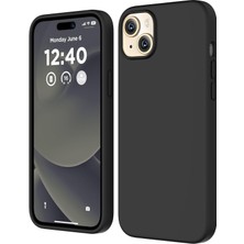 Hype Store iPhone 15 Kılıf 6.1 ile Uyumlu, Ince Sıvı Silikon 3 Katmanlı Tam Kaplamalı Yumuşak Jel Kauçuk Telefo