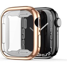 Sergen Reklam Dux Ducis Samo Series Apple Watch 45MM Için Soft Tpu Full Koruma Ultra Ince Siliko - SE002E-6CMZG