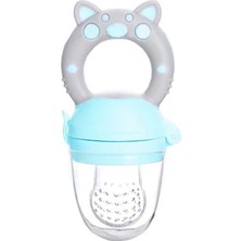 Hype Store – Figürlü ve Kapaklı Meyve Emziği - Mavi