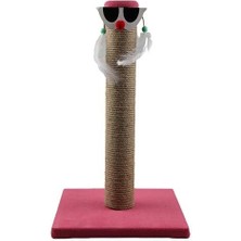 Hype Store Herniks Palyaço Çubuk Kedi Tırmalama Tahtası 45 cm - Pembe