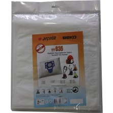 Hype Store Magic Bags | Arçelik ile Uyumlu S 6355 Elektrikli Süpürgeye Uygun Sentetik Toz Torbası