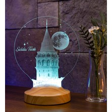 Hype Store Galata Kulesi , Eşe Hediye Kişiye Özel , Doğum Günü Hediyesi Isimli Galata Kulesi Hediyesi