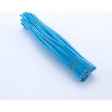 Hype Store 20LI Tel Tüylü Tel Şönil, 30 Cm, Turkuaz