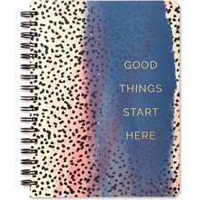 Hype Store Compendium'dan Wire-O Not Defteri: Good Things Start Here - 192 Çizgili Sayfa