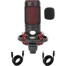 Hype Store Cxn-30 Condenser +48V Stüdyo Ses Kayıt Mikrofonu