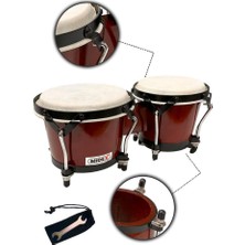 Hype Store BG-230 Özel Işçilik Kırmızı Bongo Siam Meşesi Doğal