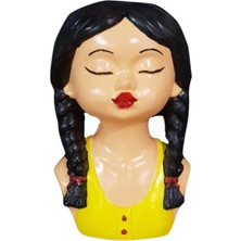 Hype Store Siyah Saçlı Saksı