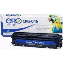 Ero Print 046C / Canon i-SENSYS LBP654Cdw Çipli Mavi Muadil Toner