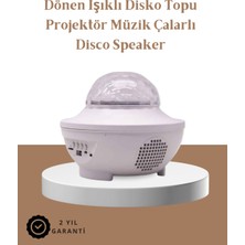 Zemira Müzik Ritimli Işık Değişimi & Dönen Dalga Efekti – Galaxy Projektör