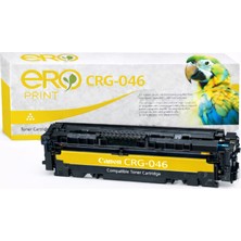 Ero Print 046Y / Canon i-SENSYS LBP654Cx Çipli Sarı Muadil Toner