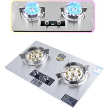 Gümrük Bey Çift Gözlü Gaz Sobası – Güçlü Alev Çıkışlı, Lpg & Doğal Gaz Uyumlu (MI6222 Model)