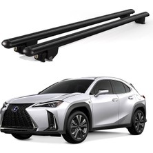 Today Auto Kanca Lexus Ux (2019 ve Sonrası) Uyumlu Siyah Kilitli Ara Atkı 110CM Port Bagaj Tavan Barı