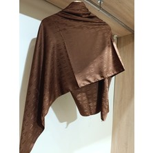 Harf Desen Özel Seri Ipeksi Dokulu Jakar Şal