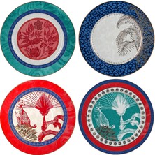 LuckyArt Palmera Bone 20CM 4lu Tabak Seti