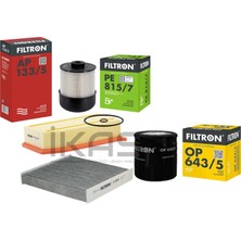 Renault Clio 4 2012-2018 1.5 Dci Periyodik Yağ Bakım Filtre Seti Filtron Marka