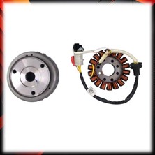 Moto Express Tvs Apache RTR200 2024-2026 Manyeto ve Statör Alternatör Sargısı Seti A