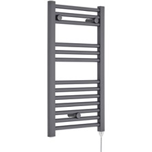 Digisu 600X800 Siyah Elektrikli-Digital Termostatlı Havlupan