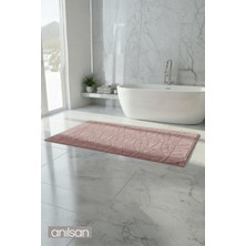 Anılsan Zayn Pudra Ayak Havlusu - 70x130Cm, 790Gr, %100 Pamuk, Spa Ve Otel Banyo Paspası