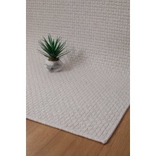 Valery Home Premium Kalite Kaymaz Tabanlı Natura Doğal Yıkanabilir Yolluk Oturma Odası Balkon Mutfak GRI-102